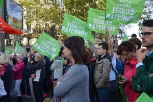 Manifestation du 6 octobre 2019 contre la PMA sans père et la GPA