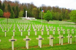 Cimetiere militaire francais Apremont Foret Marbotte