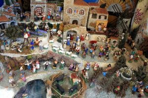 Crèche provençale à Nîmes