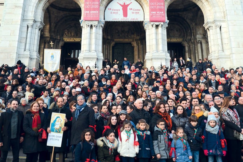 L’Œuvre d’Orient organisait, le 25 janvier à Montmartre, la « Montée jubilaire des chrétiens d’Orient ».