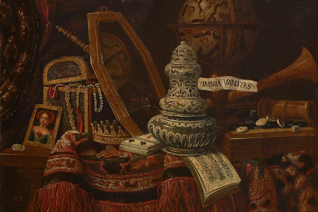 Vanitas, Edwaert Collier, c. 1675 [Banco Santander Collection, Madrid