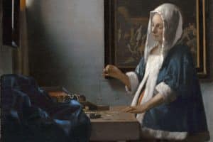 La Femme à la balance, Johannes Vermeer