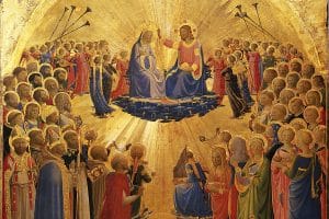 Le couronnement de la Vierge, Fra Angelico