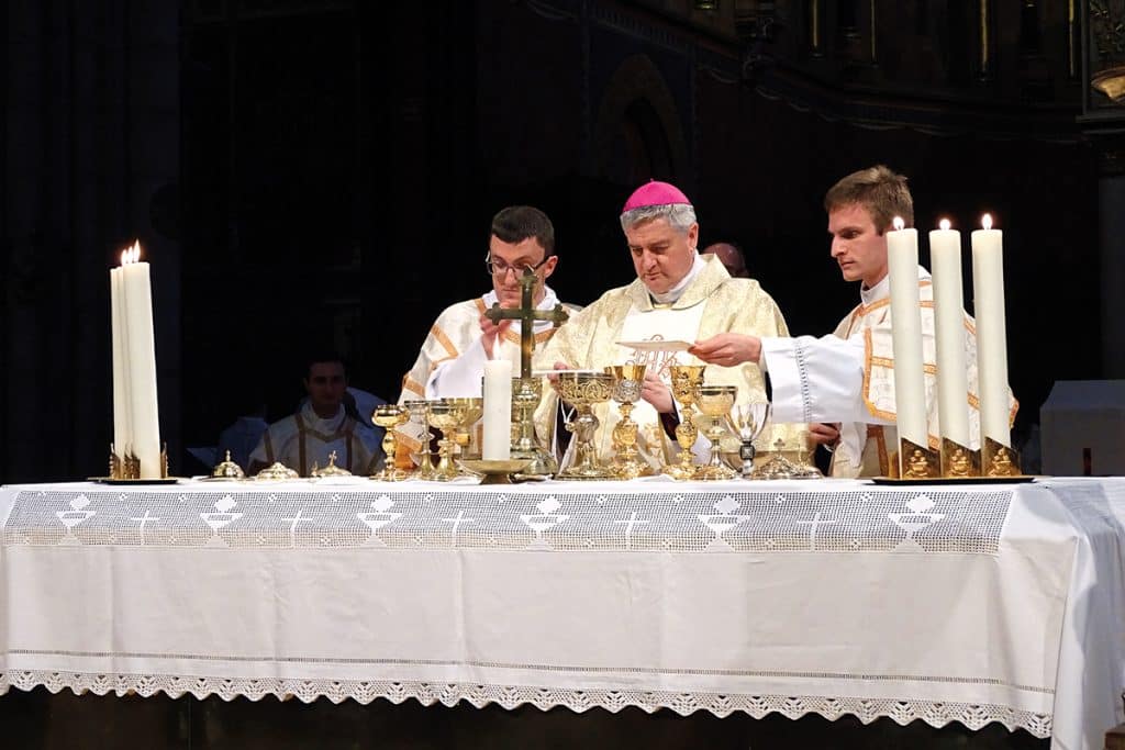 Pour Mgr Marc Aillet, « c’est grâce à la sainteté de ses membres que l’Église se relèvera ».