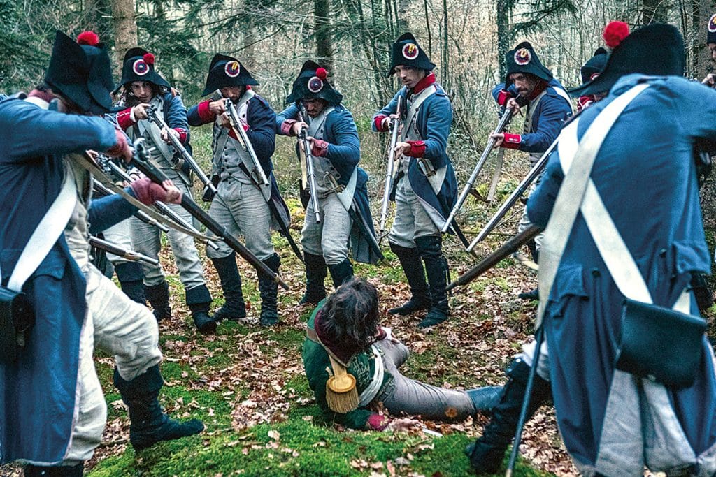 L’arrestation de Charette par les troupes républicaines. Scène de Vaincre ou mourir, un film du Puy du Fou.