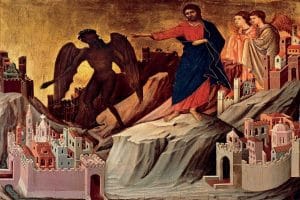 " Maestà", retable du XIVe siècle de Duccio di Buoninsegna