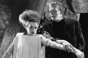 Un mariage moderne : Elsa Lanchester et Boris Karloff dans « La fiancée de Frankenstein » (1935)