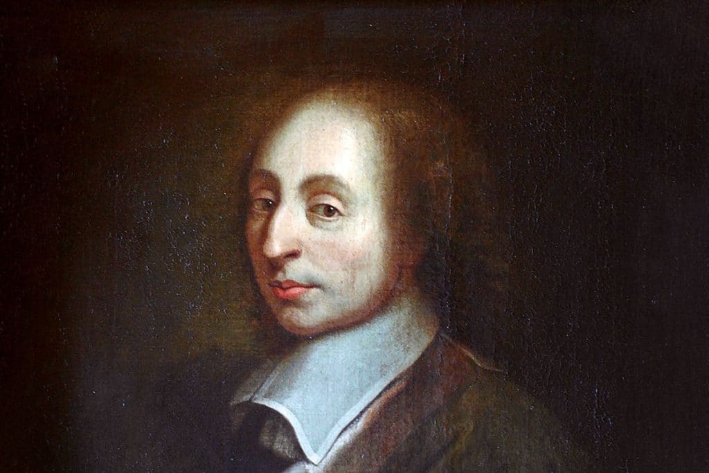 Blaise Pascal par François II Quesnel, XVIIe siècle, château de Versailles.