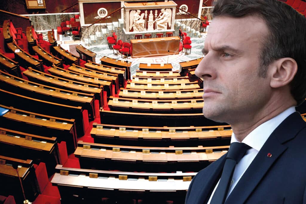 Assemblée nationale et Emmanuel Macron