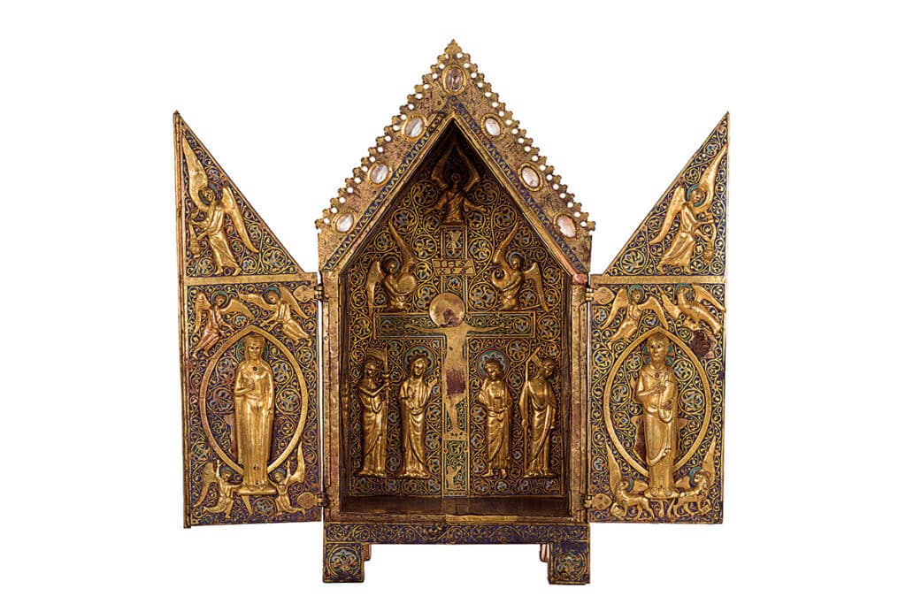 Tabernacle dit de Saint-Aignan, XIIIe siècle.