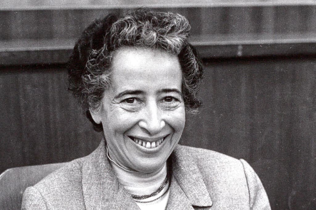 Hannah Arendt (1906-1975) en 1958.